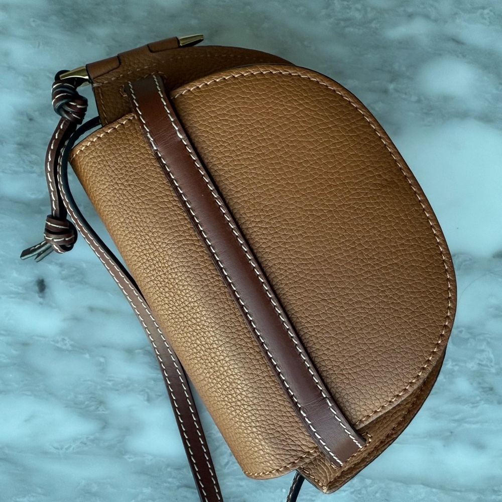 Loewe Mini Gate Leather Crossbody Bag - Picture 5 of 6
